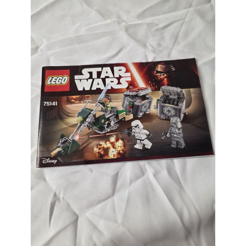 LEGO Star Wars 75141 Kanan's Speeder Bike Instruction Manual Booklet 2016